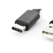 Digitus USB Type-C connection cable, Type USB-A to USB-C AK-300154-018-S