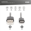 Digitus USB Type-C connection cable, Type USB-A to USB-C AK-300154-018-S