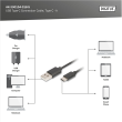 Digitus USB Type-C connection cable, Type USB-A to USB-C AK-300154-018-S