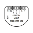 Fibaro Nice 2-Channel Dry Contact ON/OFF Module FGS-224 EU DoubleSmart-Control