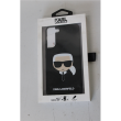SALE OUT. Karl Lagerfeld KLHCS22MSLKHBK S22+ S906 black hardcase Silicone Karl`s Head DIRTY PACKAGING SALE OUT. Karl Lagerfeld DIRTY PACKAGING