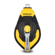Stanley STHT47312-0 30M 3:1 Comfort Grip Reel Kit With Blue Chalk and Line Level