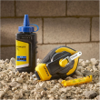 Stanley STHT47312-0 30M 3:1 Comfort Grip Reel Kit With Blue Chalk and Line Level