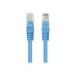 Lanberg Patchcord CAT.5E UTP 3M fluke passed 10-pack, Blue PCU5-20CC-0300-B