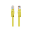 Lanberg Patchcord CAT.5E UTP 1M fluke passed 10-pack, Yellow PCU5-20CC-0100-Y