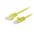 Lanberg Patchcord CAT.5E UTP 1.5M fluke passed 10-pack, Yellow PCU5-20CC-0150-Y