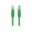 Lanberg Patchcord CAT.5E UTP 1M fluke passed 10-pack, Green PCU5-20CC-0100-G