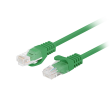 Lanberg Patchcord CAT.5E UTP 1.5M fluke passed 10-pack, Green PCU5-20CC-0150-G