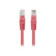 Lanberg Patchcord CAT.5E UTP 1M fluke passed 10-pack, Red PCU5-20CC-0100-R