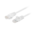 Lanberg Patchcord CAT.6 UTP 1.5M fluke passed 10-pack, White PCU6-20CC-0150-W