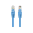Lanberg Patchcord CAT.6 UTP 1M fluke passed 10-pack, Blue PCU6-20CC-0100-B