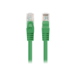 Lanberg Patchcord CAT.6 UTP 1.5M fluke passed 10-pack, Green PCU6-20CC-0150-G