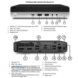HP Renewed Grade B EliteDesk 800 G5 Desktop Mini