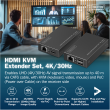 Digitus HDMI KVM Extender Set, 4K/30Hz DS-55357