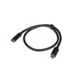 Lanberg USB-C M/F 3.1 Cable CA-USBE-20CC-0005-BK