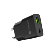 Natec Ribera USB Charger Gan Slim USB 1X USB-A + 1X USB-C 20W NUC-2377
