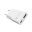 Natec Ribera USB Charger Gan Slim USB 1X USB-A + 1X USB-C 20W NUC-2376