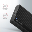 AXAGON External USB-C 3.2 Gen 2 metal box for M.2 NVMe SSDs EEM2-GTR