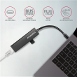 AXAGON SuperSpeed USB-C hub with gigabit LAN HMC-GL3A