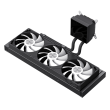 Gamemax CPU Liquid Cooler GLACIER 360 LCD BK Intel, AMD
