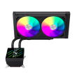 Gamemax CPU Liquid Cooler GLACIER 240 LCD BK Intel, AMD