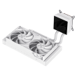 Gamemax CPU Liquid Cooler GLACIER 240 LCD WH Intel, AMD