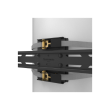 Neomounts WL30S-910BL16 TV pillar mount 40-75" - fixed - lockable - diam. 25-100 cm Neomounts