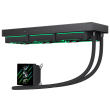 Gamemax CPU Liquid Cooler HAILSTORM 360 LCD BK Black