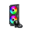 Gamemax CPU Liquid Cooler ICEBURG 240 DIGITAL BK Black