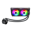 Gamemax CPU Liquid Cooler ICEBURG 240 DIGITAL BK Black