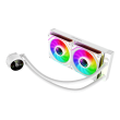 Gamemax CPU Liquid Cooler ICEBURG 240 DIGITAL WH White