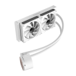 Gamemax CPU Liquid Cooler ICEBURG 240 DIGITAL WH White