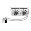 Gamemax CPU Liquid Cooler ICEBURG 240 DIGITAL WH White