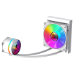 Gamemax CPU Liquid Cooler ICEBURG 120 WT White