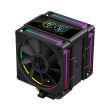 Gamemax CPU Air Cooler SIGMA 620 LCD BK Black