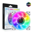 Gamemax Case Fan DUAL RING INFINITY WH White