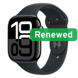 Apple Renewed Grade C Apple Watch Series 10 LTE 46mm Jet Black