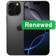Apple Renewed Grade A Apple iPhone 16 Pro Max Black Titanium
