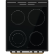 Gorenje Cooker GECS5B70CLB Hob type Vitroceramic