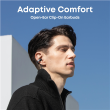 Anker Soundcore Open-Ear Clip-On Earbuds with Adaptive Comfort AeroClip Built-in microphone