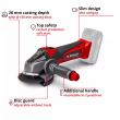 EINHELLAKC Cordless Angle Grinder TE-AG 18/115 Li-Solo