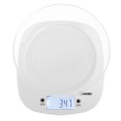 Adler Kitchen Scale with a bowl | MS 3179w | Graduation 1 g | Display type LCD | White