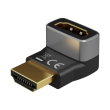 Goobay 72009 HDMI™ Angled Adapter 90° Horizontal