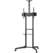 Goobay Floor stand | 59508 TV Presentation Stand Pro (Size L) | Adjustable Height