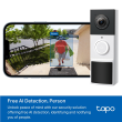 TP-LINK Video Doorbell Camera | Tapo D210 | 3 MP | 1.18mm/F1.8 | IP65 | H.264 | Micro SD