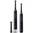 Oral-B Electric Toothbrush | Pro 3 3900 Black Edition Duopack | Rechargeable | For adults | Number o