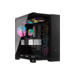 Corsair Dual Chamber PC Case | iCUE LINK 6500X RGB | Black | Mid Tower | Power supply included No | 