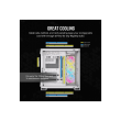 Corsair Dual Chamber PC Case | iCUE LINK 6500X RGB | White | Mid Tower | Power supply included No | 