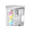 Corsair Dual Chamber PC Case | iCUE LINK 6500X RGB | White | Mid Tower | Power supply included No | 