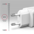 AXAGON Wallcharger 2x port (USB-A + USB-C)
